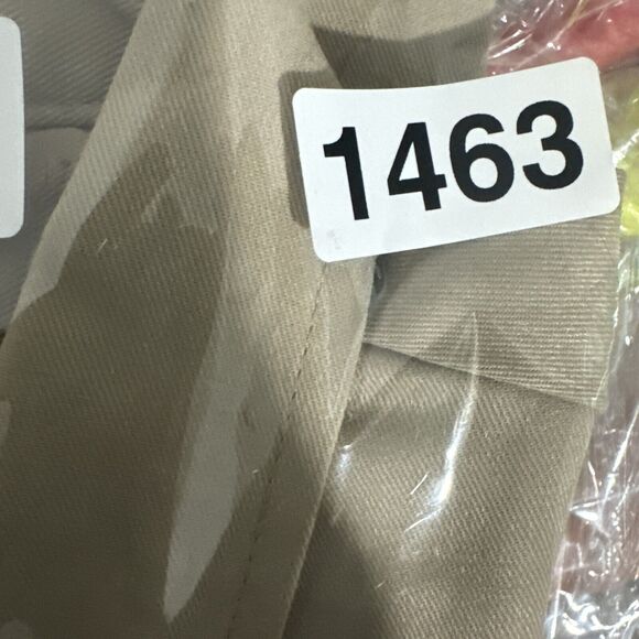 Dickies Men classic authentic workwear Beige Button Up With Long Sleeves|Size:M - Picture 5 of 5